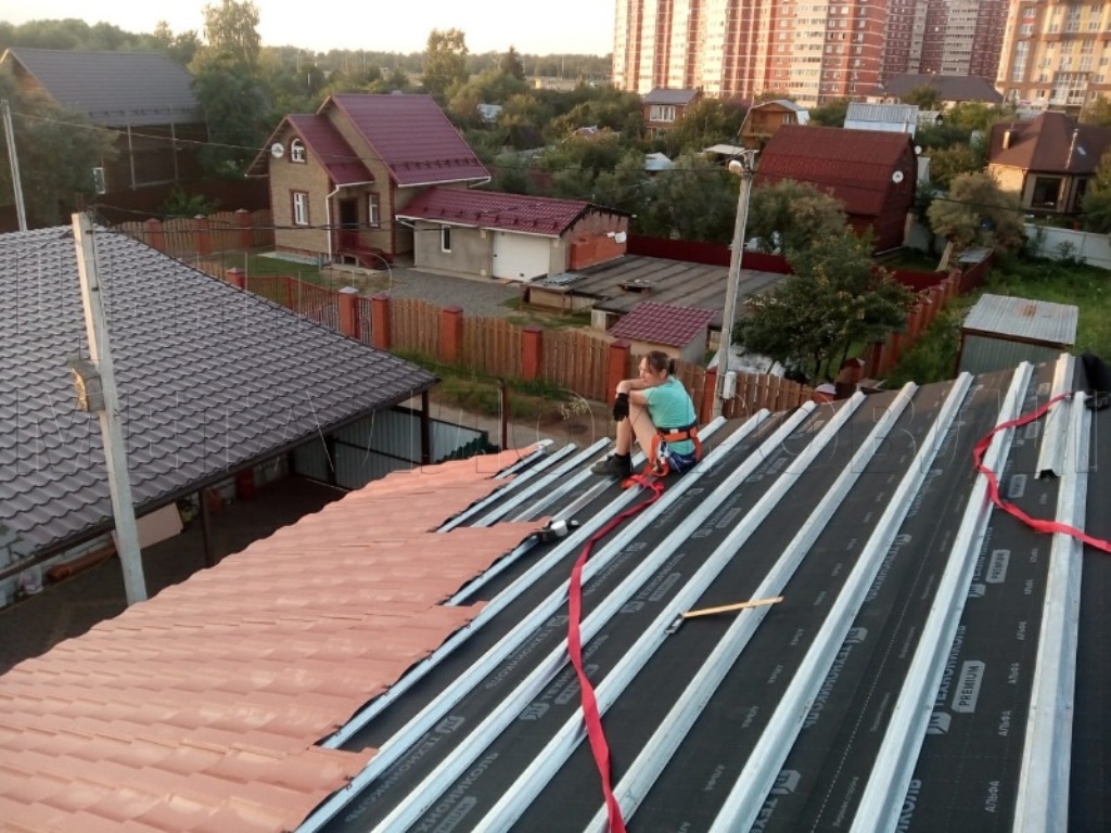 Металлочерепица Геркулес 8004 терракотовый Стальной Бархат от Центра Металлокровли в Белгороде