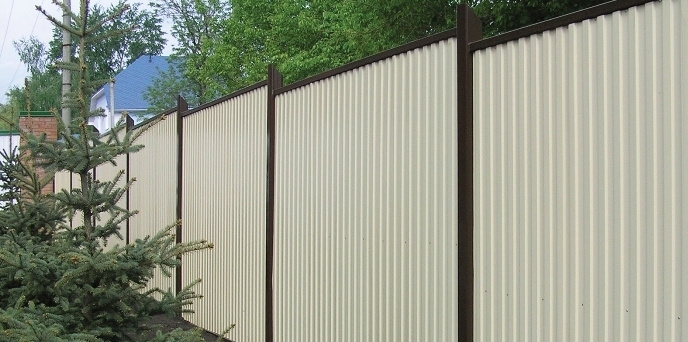 Забор из пролиста