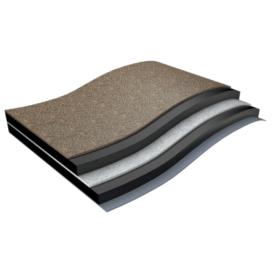 Ендовый ковер Docke PIE/ 1000/ Коричневый 10м. фото Центр Металлокровли