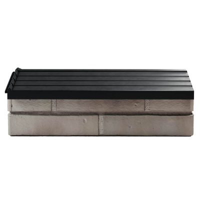 Парапет Бона ХайТек Черный посадка на 1 кирпич 200,225,255мм фото 2